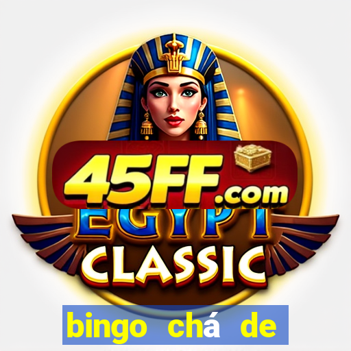 bingo chá de bebê pdf